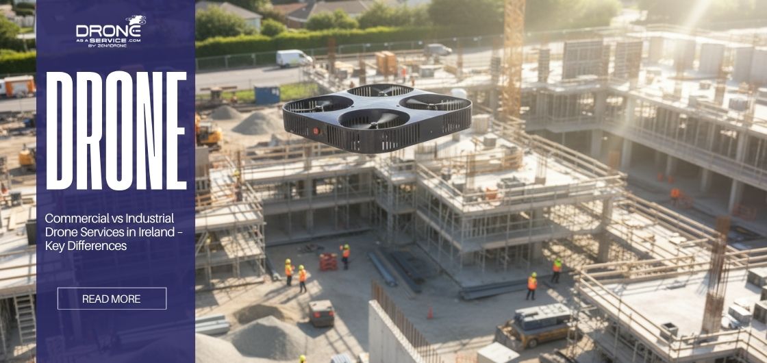 Commercial vs Industrial Drone Services in Ireland